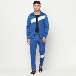 Men Colourblocked Stretchable Tracksuit